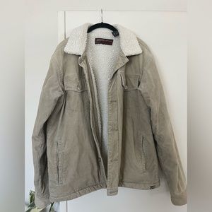 Vintage Rip Curl Sherpa Corduroy Oversized Jacket